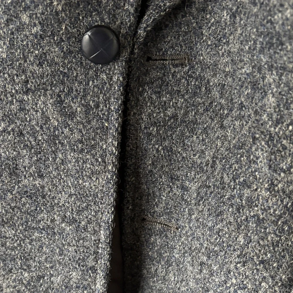 Harris Tweed Classic Grey Tweed Men's Blazer, Size 42R - Picture 7 of 9